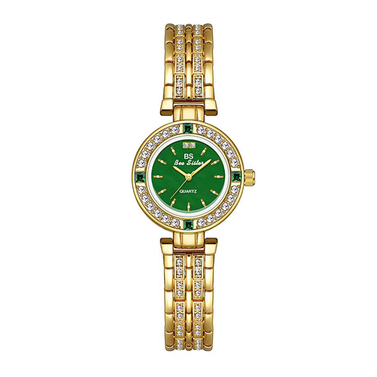 2025 Luxury Watches for Women Crystal Diamond Ladies Dress Wristwatches Casual Bracelet Waterproof Quartz Women Watch Clock